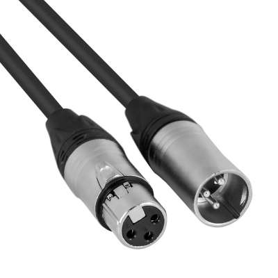 BALANCED LINE CABLE XLR(M) - XLR (F)  15m