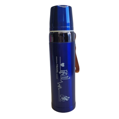 500ml Travel Vacuum Flask (blue)