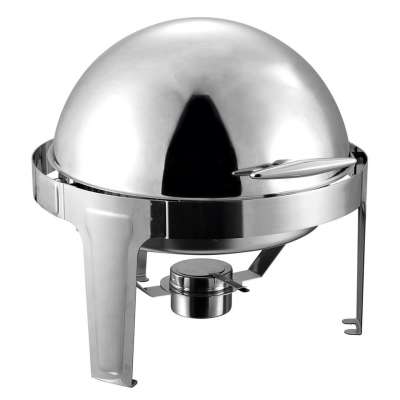 Round Roll Top Chafing Dish 6L