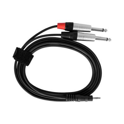 Dual Jack-Mini Jack 1.8m Cable