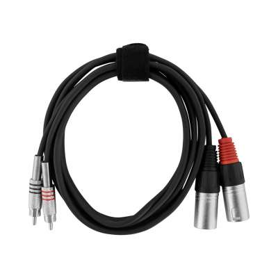 Dual Rca-Dual Xlr 1.8m Cable