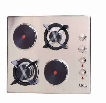 2 Gas & 2 Electric Hob