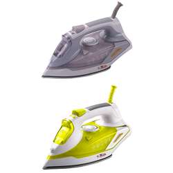 Steam Iron Ceramic Sole-Plate  (3000watts)