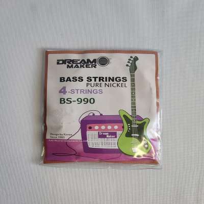 Dream Maker 4 String Bass Guitar Strings Set