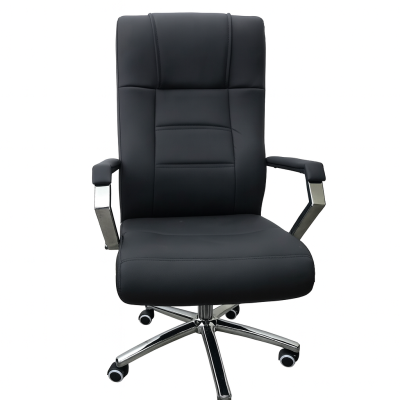 High-Back Executive Office Chair – Black
