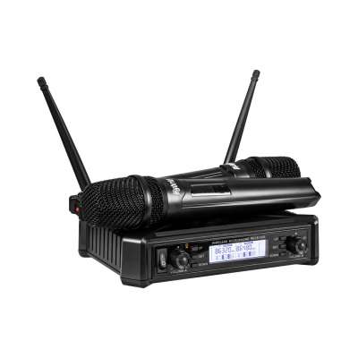  UDVB DUAL HANDHELD WIRELESS MICROPHONES