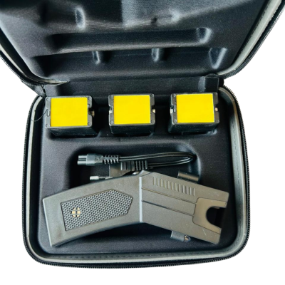 Stun Gun LED Laser 3 Air Cartridges with Alarm