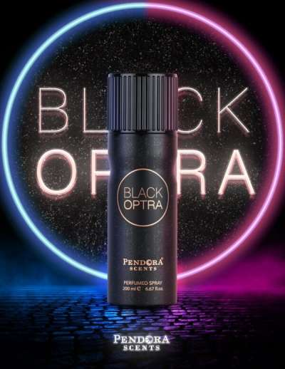 Deodorant Spray Black Optra women 200 ml