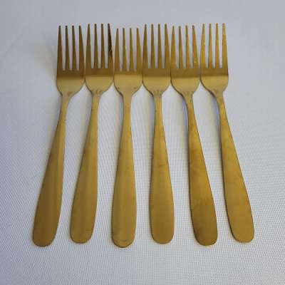 Gold Forks (Set of 6)