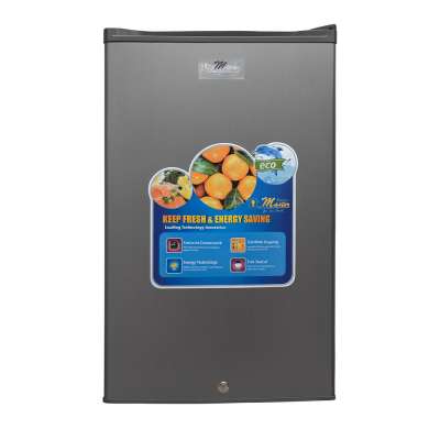 Mini Refrigerator 90litre with Freezer Compartment – Silver