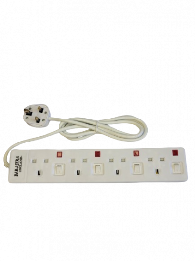 Extension socket 4-way switch 1.5metre