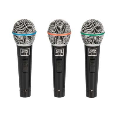  CORDED MICROPHONE (3 pack) D3