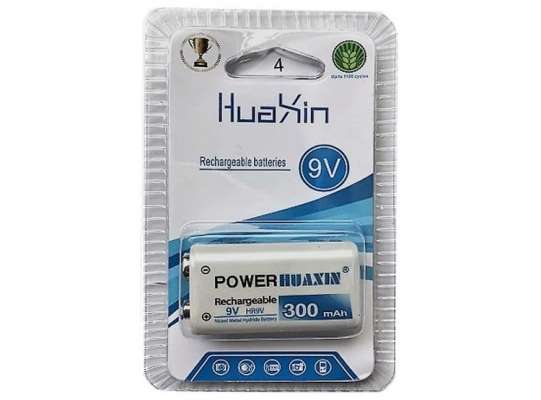 Huaxin Rechargeble Battery 9v