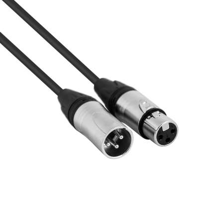 BALANCED LINE CABLE XLR(M) - XLR (F) 2m