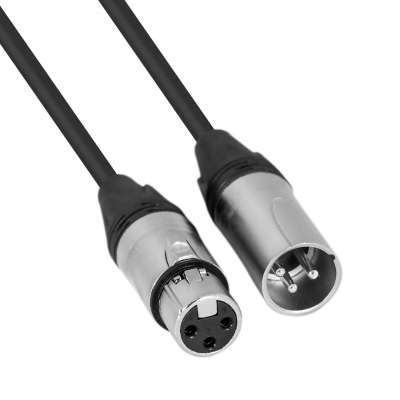 BALANCED LINE CABLE  XLR(M) - XLR (F) 5m 