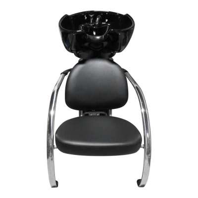 Hair Washing Salon Basin Chair with Shampoo Backwash Units 