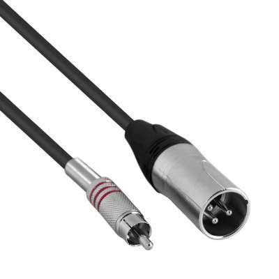 INPUT CABLE XLR to RCA 1.8m