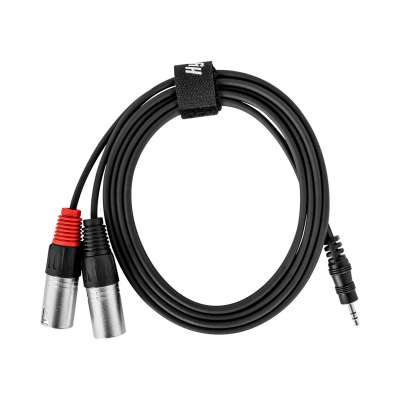 CABLES DUAL RCA-MINI JACK 1.8m