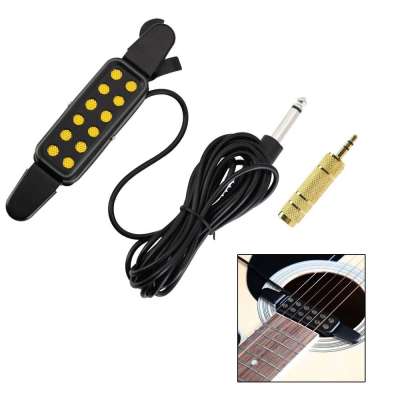 Dream Maker Acoustic Guitar Pickup 12 Sound Metal Hole